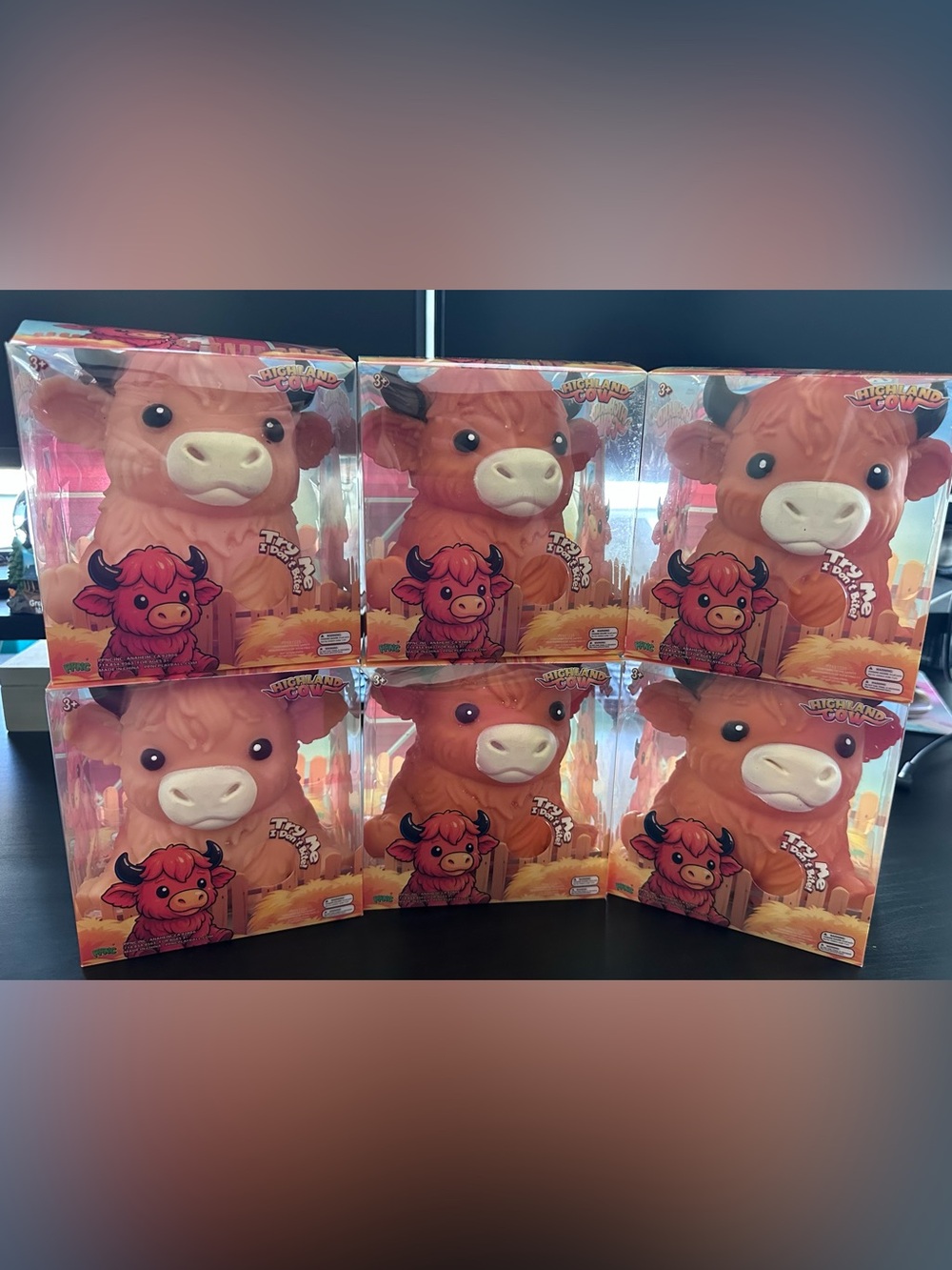Brand-new Five Below exclusive Highland Cow squishy toy by PPNC